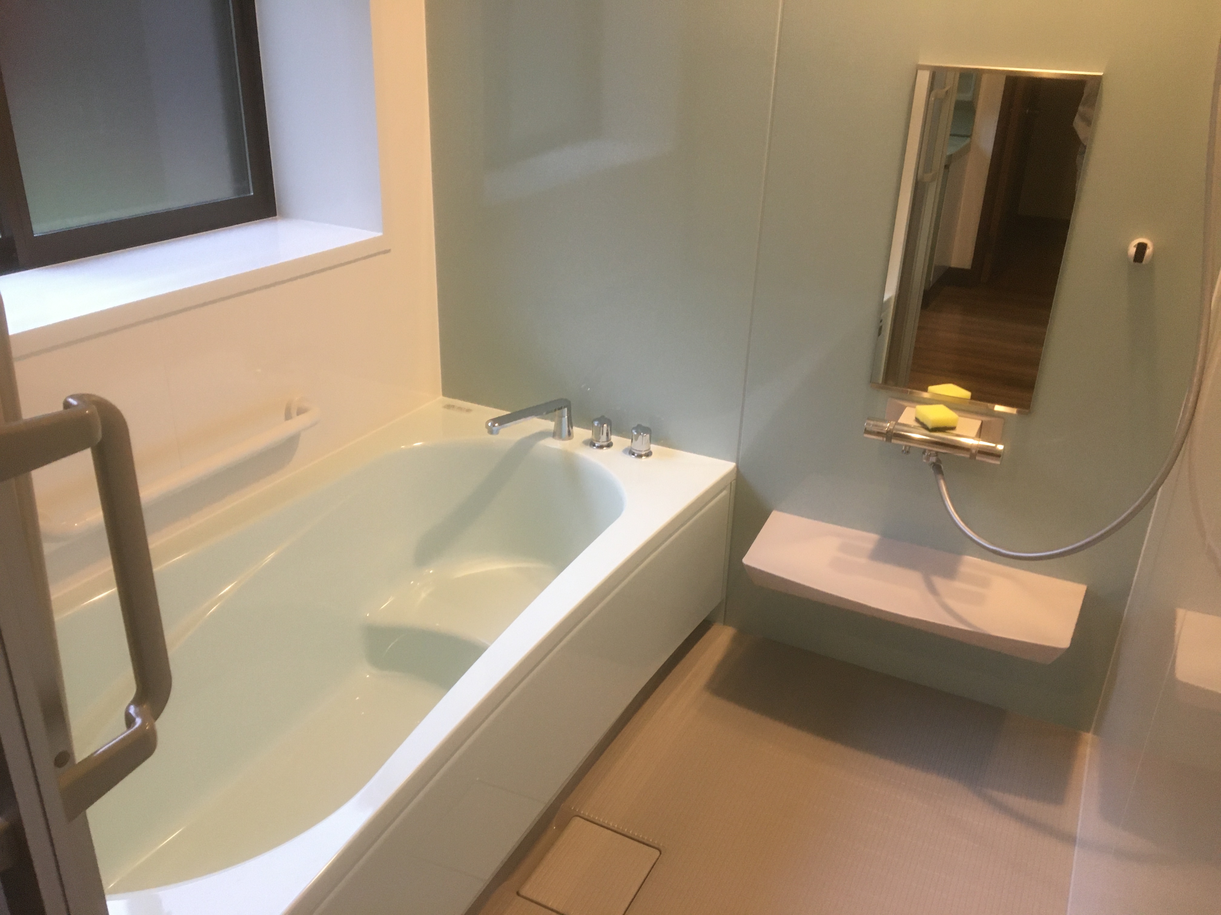 村上市岩石K様邸浴室改修工事2020/1月完成